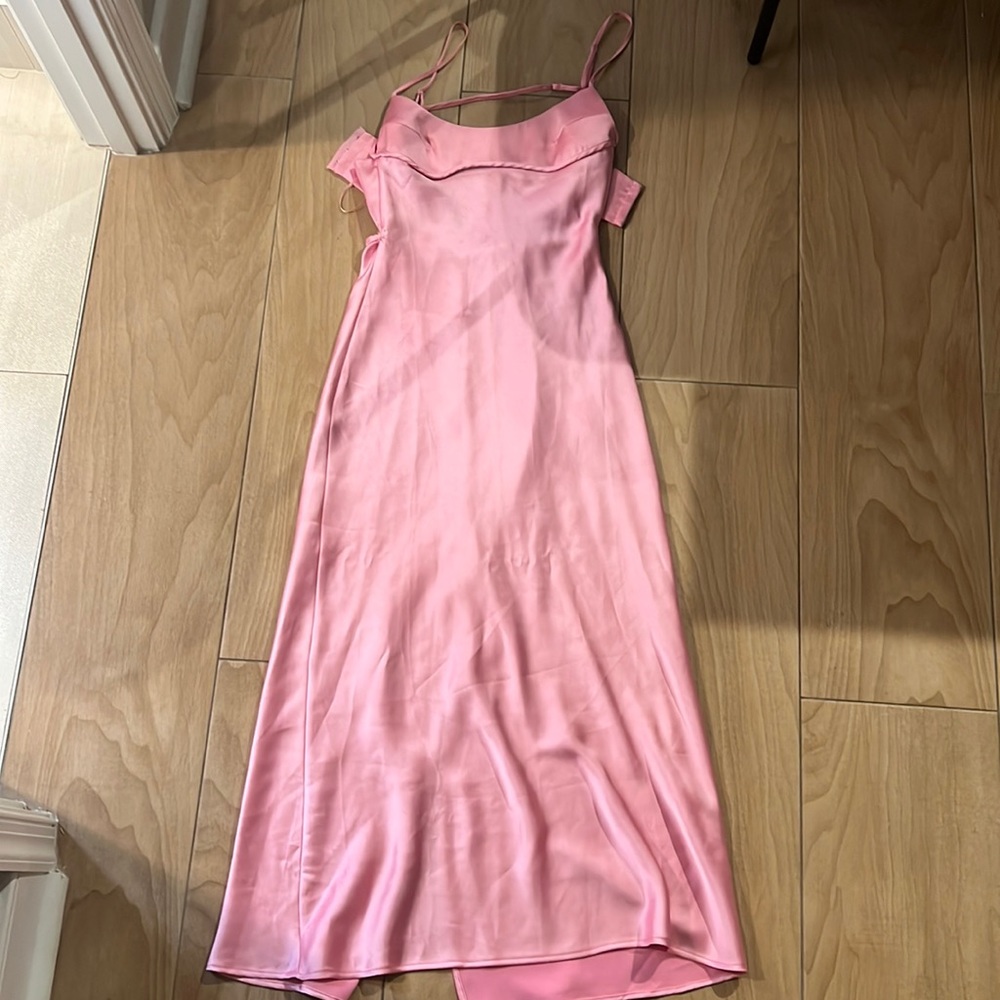 The Pink Zara cut out Dress